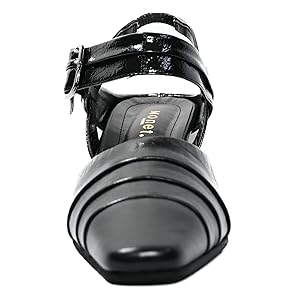 Amazon | [モネ] パンプス 881303 レディース クロ 21.5 cm 3E